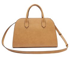 Bolsa Tote Grande Zíper Helena Bege