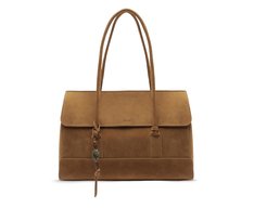 Bolsa Shopping Grande Lisa Marrom