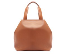 Bolsa Shopping Grande Pingente Marrom