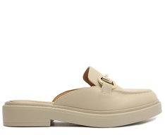 Mocassim Sola Alta Manada Bege