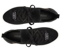 Tênis Knit Minimal Anacapri Preto