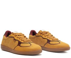 Tênis A'25 Amarelo e Bordô
