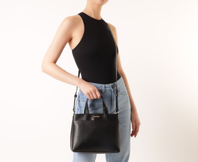 Bolsa Tote Média Timeless Preta