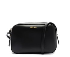 Bolsa Tiracolo Média Retangular Minimal Preta