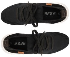 Tênis Sporty Malha Knit Preto
