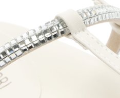 Papete Slim Tira Glam Branca