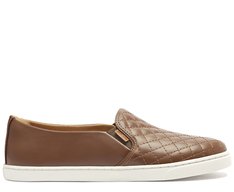 Tênis Slip On Matelassê Marrom