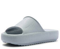 Chinelo Nuvem Texturizado Injetado Azul