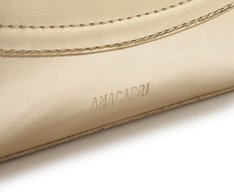 Bolsa Tiracolo Pequena Chaveiro Flor Dourada