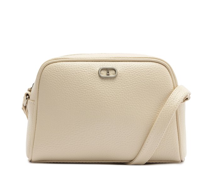 Bolsa Tiracolo Média Camera Branca