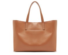 Bolsa Shopping Grande Maxi Chaveiro Marrom
