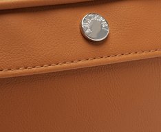 Bolsa Tiracolo Média Maxi Barbicacho Marrom