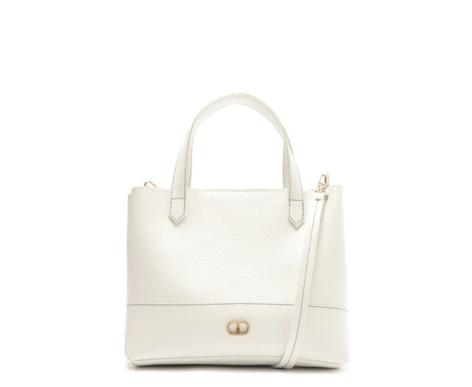 Bolsa Tote Média Com Necessaire Branca