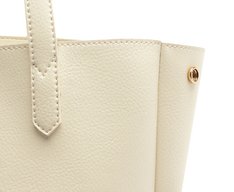 Bolsa Shopping Grande Minimal Branca