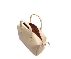 Bolsa Tote Média Arredondada Branca