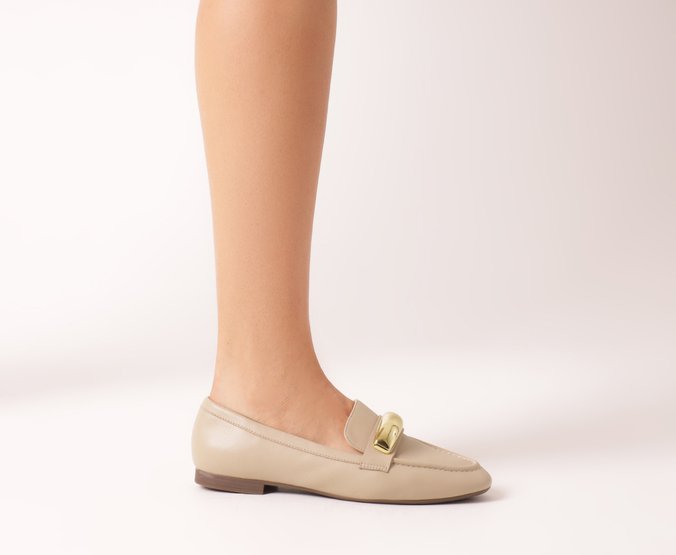 Mocassim Marie Bege
