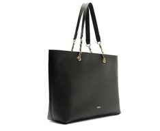 Bolsa Shopping Grande Alça Corrente Preta