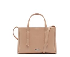 Bolsa Tote Média Work Bege
