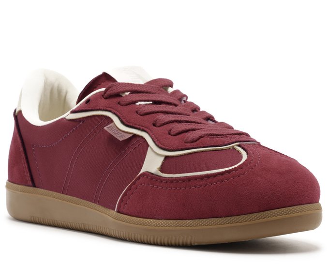 Tênis A'25 Vermelho e Bege