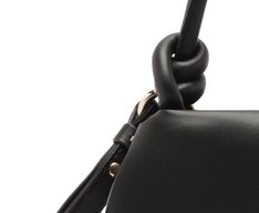 Bolsa Tote Média Divisórias Puffer Preta