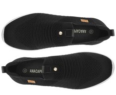 Slip On Preto Knit Liso