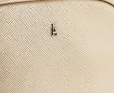 Bolsa Tiracolo Pequena Soft Dourada