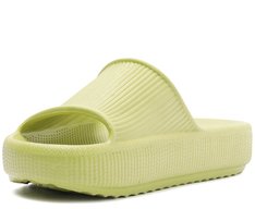 Chinelo Nuvem Texturizado Injetado Verde