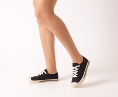 Tênis Alê Lona Double Preto