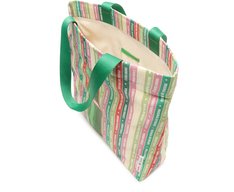 Bolsa Shopping Grande Multicolor Estampa Garrafa Guaraná