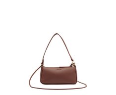 Tiracolo Pequena Bag Charm Marrom Caramelo