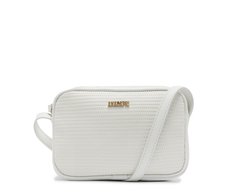 Bolsa Tiracolo Pequena Palha Bege