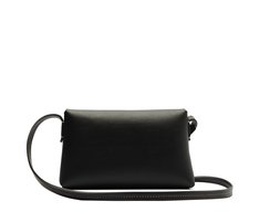Bolsa Tiracolo Média Essencial Tampa Preta