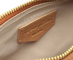 Bolsa Tiracolo Média Cápsula Marrom