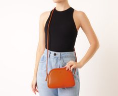 Bolsa Tiracolo Pequena Mono Laranja
