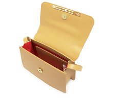 Bolsa Tiracolo Média Valentina Bege