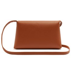 Bolsa Tiracolo Média It Clássica Marrom