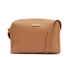 Bolsa Tiracolo Média Arredondada Marrom