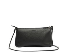 Bolsa Tiracolo Média Detalhe Franja Preta