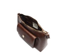Bolsa Tiracolo Média Lux Marrom