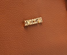 Bolsa shopping Grande Bag Charm Marrom