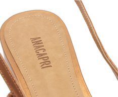 Sapatilha Slingback Salto Bloco Tranças Bronze