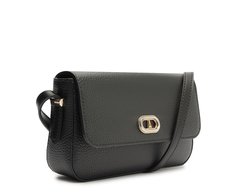 Bolsa Tiracolo Preta Média Estruturada Classic