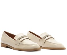 Mocassim Pala Glam Branco