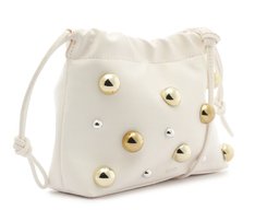 Bolsa Tiracolo Média Rocker Branca