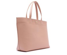 Bolsa Shopping Grande Alça Transversal Bege