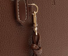 Bolsa Tote Média Estruturada Marrom