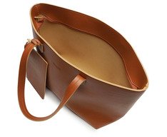 Bolsa Shopping Marrom Pouch Grande