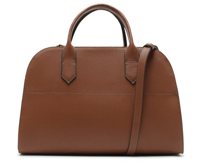 Bolsa Tote Grande Zíper Helena Marrom