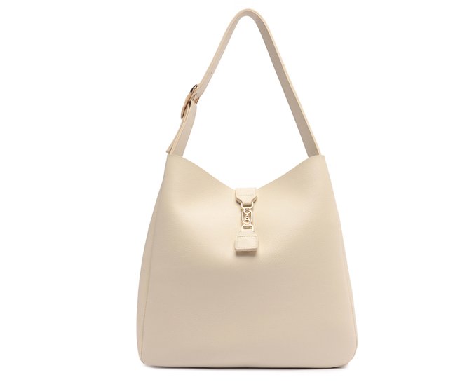 Bolsa Shopping Grande Hobo Pin A Branca