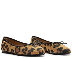 Sapatilha Classic Laço Onça Animal Print